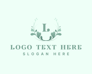 Luxe - Organic Leaf Brand Boutique logo design