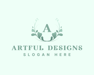 Organic Leaf Brand Boutique logo design