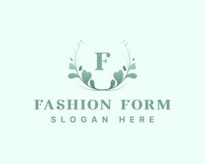 Organic Leaf Brand Boutique logo design