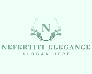 Organic Leaf Brand Boutique logo design