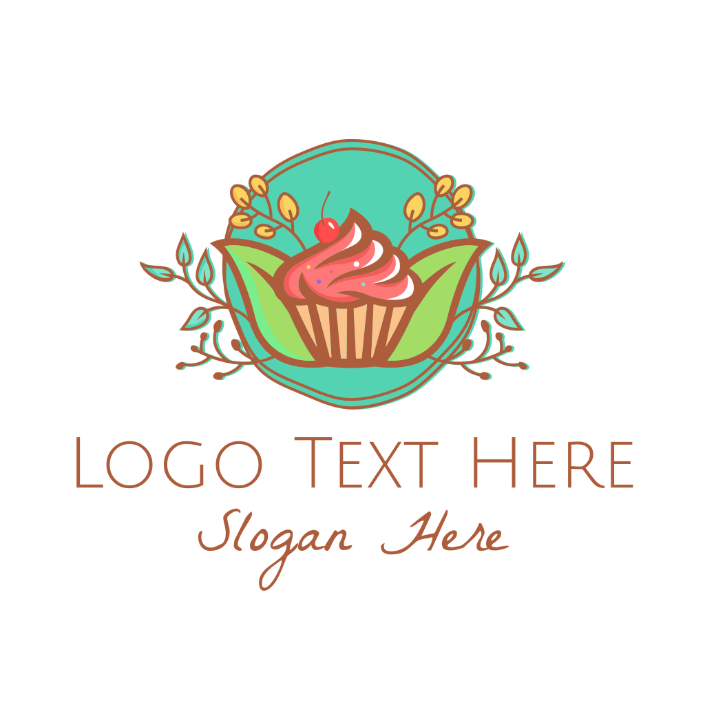 Pastry Cupcake Cake Logo BrandCrowd Logo Maker