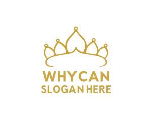 Elegant Tiara Crown Logo