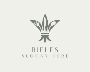 Kitchen Cutlery Restaurant Logo