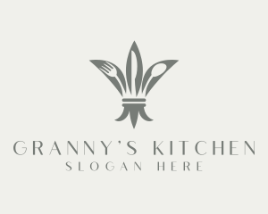 Kitchen Cutlery Restaurant logo design