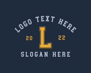 Coach - Varsity League University logo design