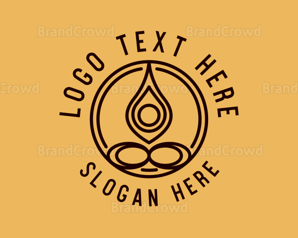 Organic Yoga Meditation Logo