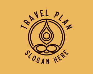 Organic Yoga Meditation Logo