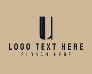 Letter U - Generic Minimalist Letter U logo design