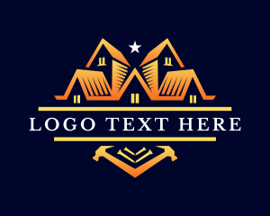 Contractor - Hammer Nail Construction logo design