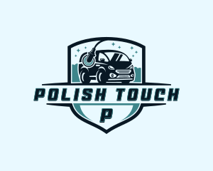 Polish - Car Wash Polishing logo design