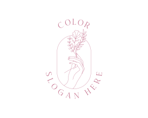 Salon - Floral Beauty Salon logo design