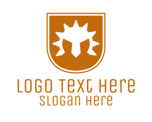 Gear - Gear Helmet Emblem logo design