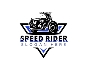 Motorbike - Motorbike Motorcycle Transport logo design