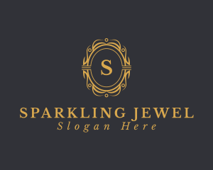 Luxurious Ornament Beauty Salon logo design