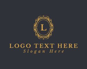 Luxurious - Luxurious Ornament Beauty Salon logo design