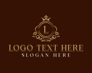 Luxurious - Elegant Crown Boutique logo design