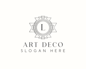 Classic Art Deco Boutique logo design