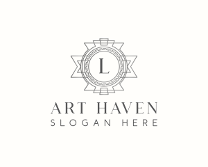 Classic Art Deco Boutique logo design