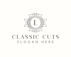 Classic Art Deco Boutique logo design