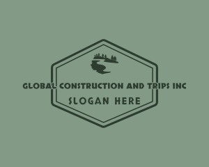 Highland - Green Mountain Trail logo design