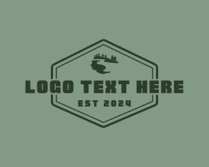 Eco Friendly - Outdoor Mountain Trail logo design