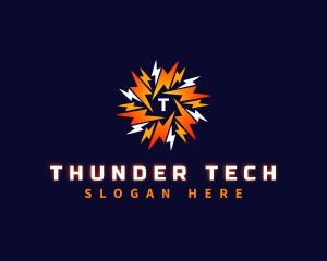 Thunder Electric Energy logo design