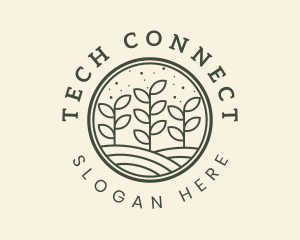 Leaf Plantation Farm  Logo