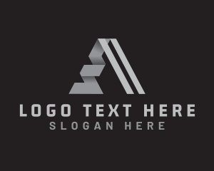 Consultant - Generic 3D Business Letter A logo design