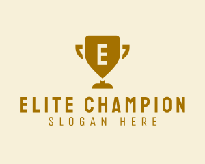 Champion - Tournament Winner Trophy logo design