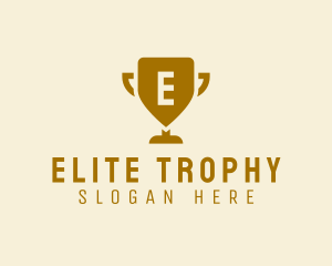 Trophy - Tournament Winner Trophy logo design