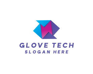 Origami Tech App logo design