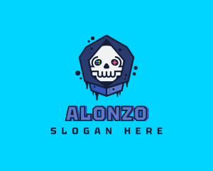 Gaming  Skull Gamer Avatar logo design