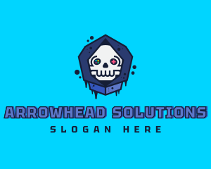 Gaming  Skull Gamer Avatar logo design