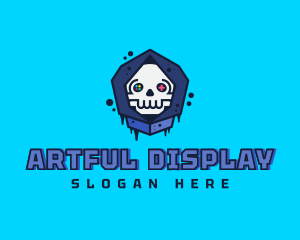 Gaming  Skull Gamer Avatar logo design