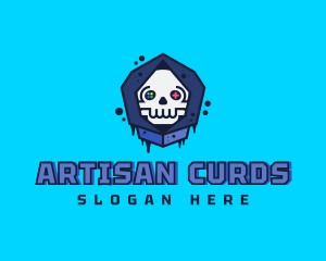 Gaming  Skull Gamer Avatar logo design