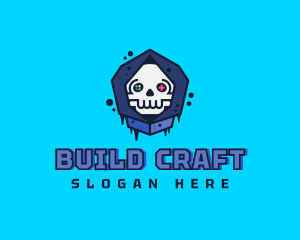 Gaming  Skull Gamer Avatar logo design