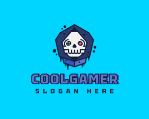 Gaming  Skull Gamer Avatar logo design
