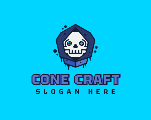 Gaming  Skull Gamer Avatar logo design