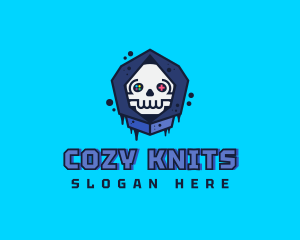 Gaming  Skull Gamer Avatar logo design