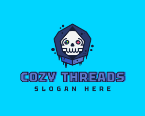 Hoodie - Gaming  Skull Gamer Avatar logo design