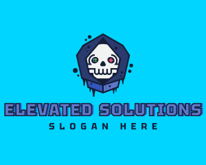 Gaming  Skull Gamer Avatar logo design