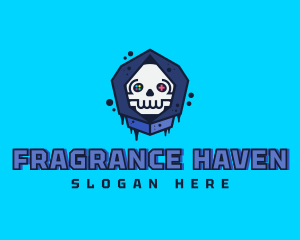 Gaming  Skull Gamer Avatar logo design