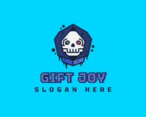 Gaming  Skull Gamer Avatar logo design