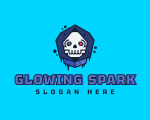 Gaming  Skull Gamer Avatar logo design