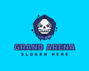 Gaming  Skull Gamer Avatar logo design