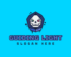 Gaming  Skull Gamer Avatar logo design