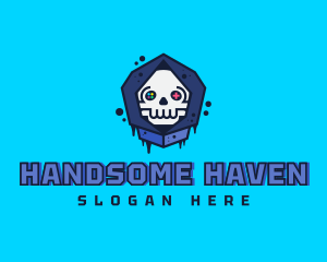 Gaming  Skull Gamer Avatar logo design