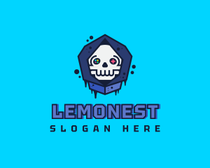 Hip Hop - Gaming  Skull Gamer Avatar logo design