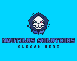 Gaming  Skull Gamer Avatar logo design