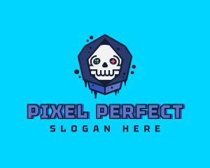 Gaming  Skull Gamer Avatar logo design